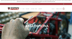 Desktop Screenshot of motofficinaleoncini.it